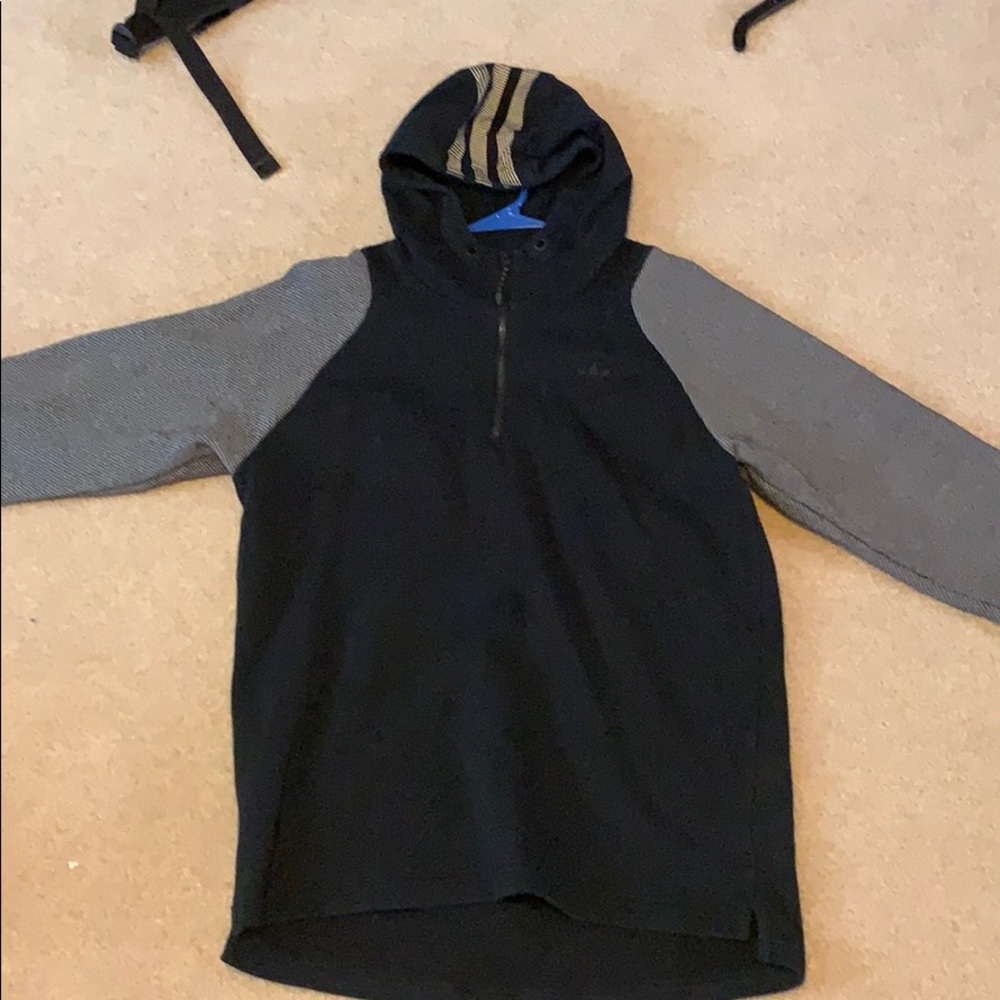 UEC Adidas 3 quarter zip hoodie sweatshirt